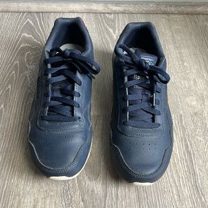 Reebok Mens Classic Harman Run Sneakers - Style FX9130 (Blue) Size 9